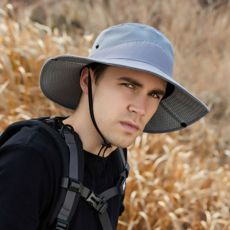 Promotional Quick Dry Breathable Wide Brim Bucket Hat Outdoor Fishing Sun  Summer Bucket Hat 