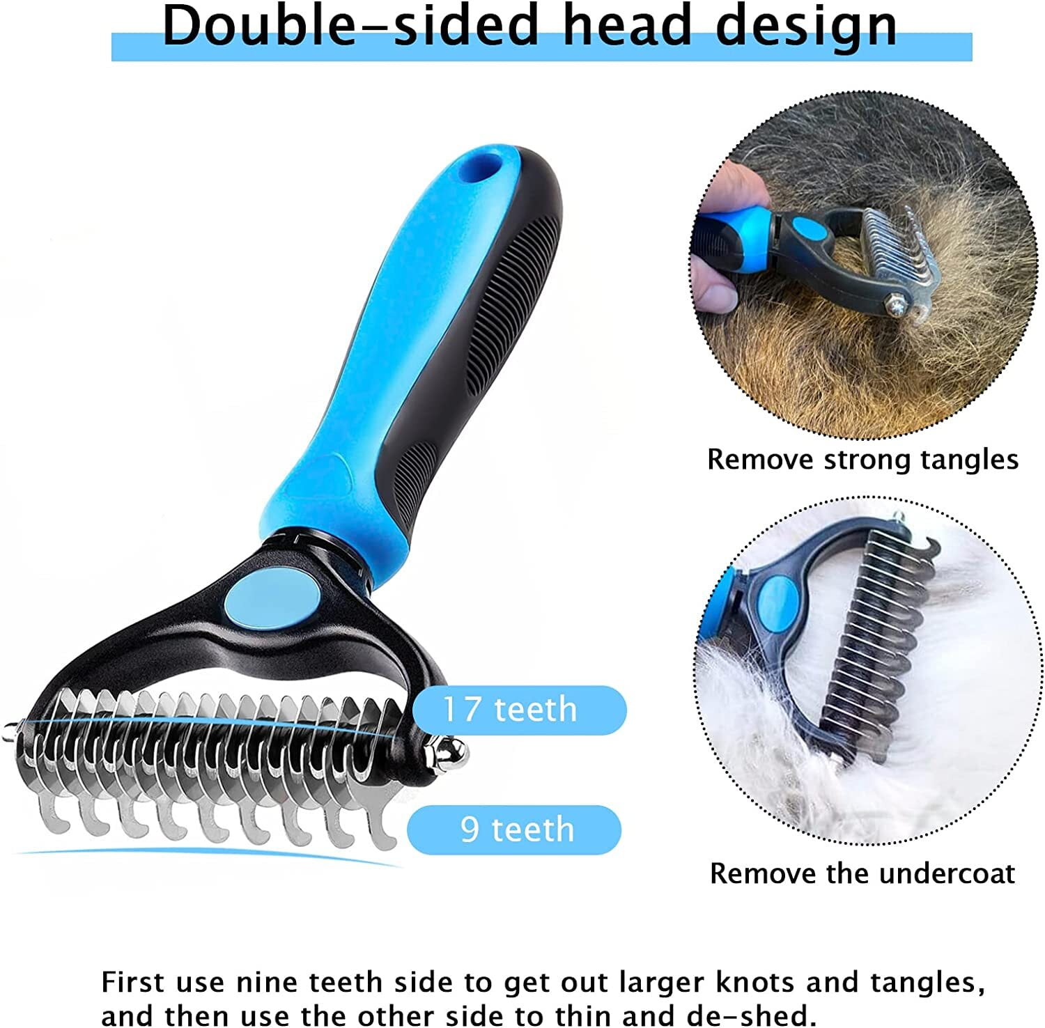 Pet undercoat outlet brush