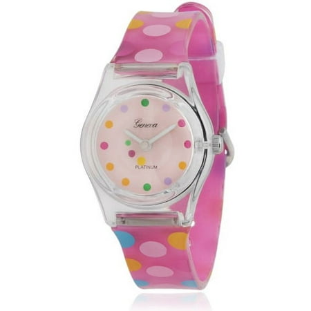 Brinley Co. Kids' Pink Dots Graphic Pri