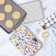 thumbnail image 5 of Yayeee Pot Holders Kitchen Heat Resistant with Pockets 7"x9.8" Cotton Oven Cooking Hot Pads, Purple Wildflower Pattern, 5 of 7