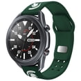 thumbnail image 2 of Green Michigan State Spartans 20mm Samsung Silicone Watch Band, 2 of 2