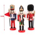 thumbnail image 1 of 1Pc 2024 Year Wooden Nutcracker Doll Soldier Puppet Christmas Kids Gifts New Tree Pendant Ornaments Decoration, 1 of 5