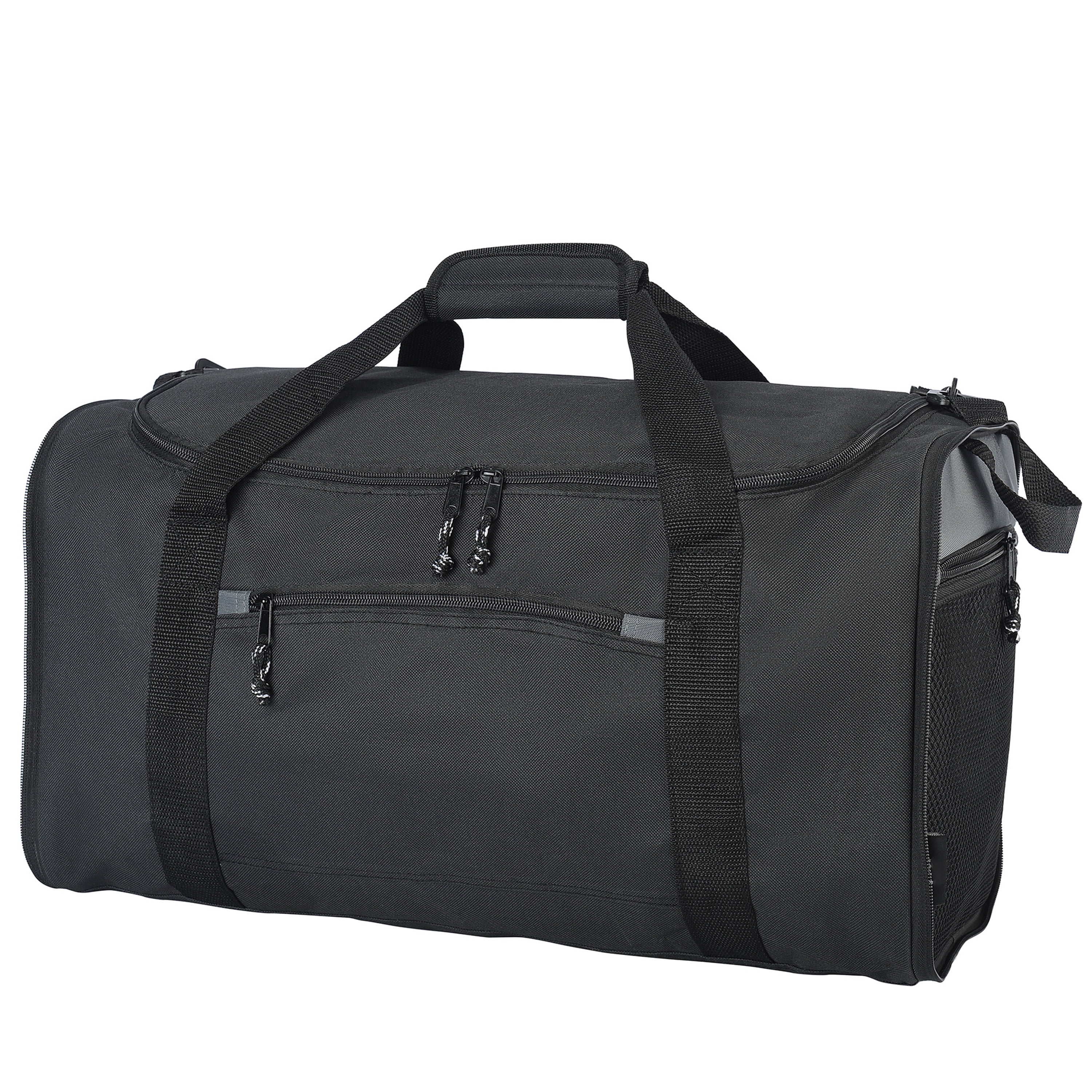 Travel Gym Duffle Duffel Bag Deluxe Sports Bag Luggage in Black 19" 