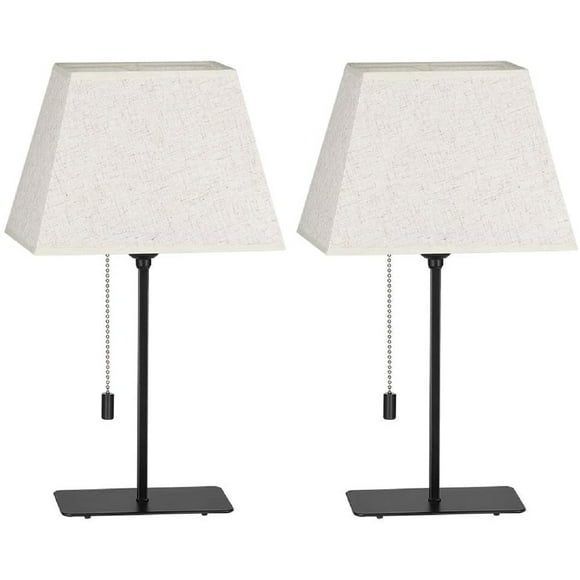 Two Pull Chain Table Lamps