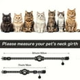 thumbnail image 2 of Pet Collars with Locator, Real-time GPS Tracking Collars for Cats and Dogs, Adjustable Collar with Locator, Know Whera Your Cat is, 2 of 10