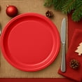 thumbnail image 6 of sdhkgrrt under $5 Christmas Party Supplies Plates, Christmas Party Supplies Red Green Plates,10 Pcs Disposable Paper Plates,9 Inch 7 Inch Festive Tableware,Santa Snowflake Design,Holiday Dinner Party, 6 of 6