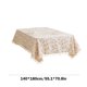 thumbnail image 3 of Mantel rectangular de lino para decoración de interiores y exteriores, lavable y antiarrugas, ideal para picnics, cenas, fiestas, etc., 3 of 8