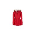 thumbnail image 1 of Chaqueta de lana Aeropostale con forro de Piel sintética para mujer Rojo Pequeña, 1 of 1