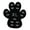 Black, variant on 4 Piece Anti Slip Heat Water Protective Adhesive Paw Pad