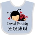 thumbnail image 3 of Inktastic Loved by My Mommom Grandchild Boys or Girls Baby Bib, 3 of 4