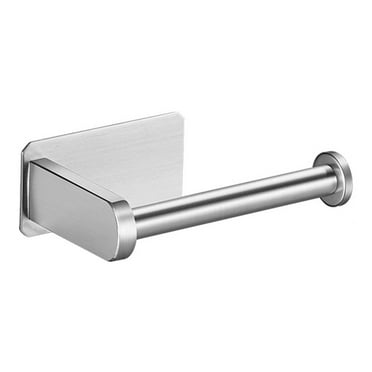 No drilling, self-adhesive toilet paper holder, wall mount, stainless steel toilet paper holder, toilet paper holder