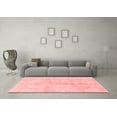 thumbnail image 3 of Ahgly Company Machine Washable Indoor Rectangle Abstract Red Modern Area Rugs, 5' x 7', 3 of 4
