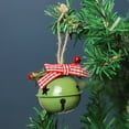 thumbnail image 4 of EZPXFCI Christmas Bell Ornaments, 1.96'' Xmas Tree Hanging Decorations Large Size Bells with Star Cutouts Anniversary Bells with Berry for Door Yard Home Crafts Holiday Party Favors, 4 of 4