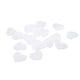 thumbnail image 2 of Botones Cubiertos de Tela Plástica de 20 Piezas para Manualidades de Bricolaje Hebilla Decorativa de Costura Corazón 50 mm Baoblaze Botones artesanales blancos, 2 of 7