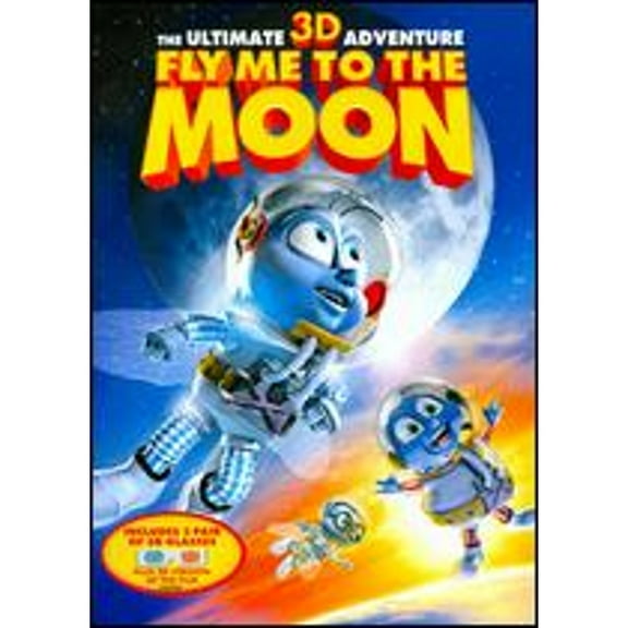Pre-Owned Fly Me to the Moon [WS] [3D Anaglyph/2D] [With 3D Glasses] (DVD 0025192000171) directed by Ben Stassen