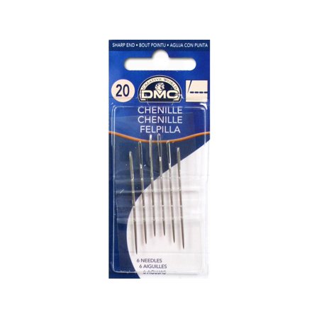 UPC: 0077540382736 | DMC Chenille Needle Size 20 6pc
