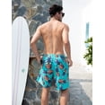 thumbnail image 3 of Vicojack Mens Swim Trunks Quick Dry Beach Board Shorts with Pockets Mesh Lining Beach Swimwear, 3 of 5