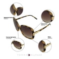 thumbnail image 3 of Lentes de Sol TOMMY HILFIGER Mujer X67049 Outlook Marco de Plástico Color Havana con Filtro 100% UV, 3 of 5