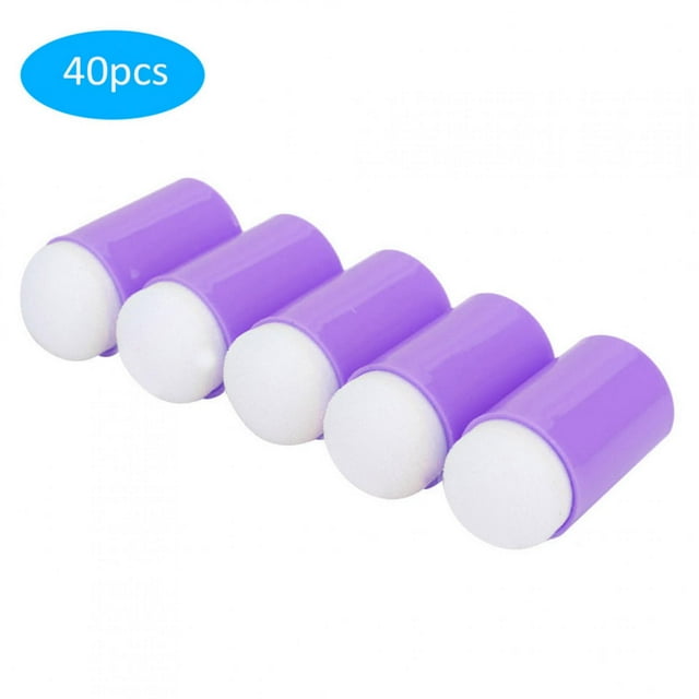 Esponja para pintar, 40 unidades de esponjas para pintar con los dedos Esponja para pintar con los dedos Esponjas para pintar con los dedos Diseñadas para profesionales