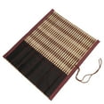 thumbnail image 5 of Painting Brush Holder Bamboo Rolling Bag Calligraphy Pen Case Curtain Pack, 5 of 12