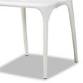 thumbnail image 5 of Baxton Studio Gould Dining Chair, Set of 4, White, 5 of 8