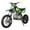 Green, variant on X-Pro Brand New Bolt 125cc Gas Pit Dirt Bike, 4-Speed Semi-Automatic Transmission, Big 14"/12" Tires