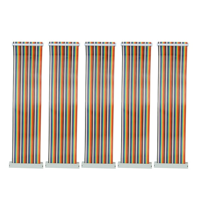 Cable GPIO de 5 piezas para Raspberry Pi, macho a hembra, 40 pines, accesorios de computadora, 20 cm, macho a hembra