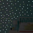 thumbnail image 4 of Cheers 20Pcs/50Pcs Wall Stickers 3D Luminous PVC Luminous Stars Wall Ceiling Sticker for Bedroom, 4 of 7