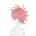 thumbnail image 4 of Wig Heat Resistant Synthetic for Anime-Fans Cosplay Mina Ashido, 4 of 4