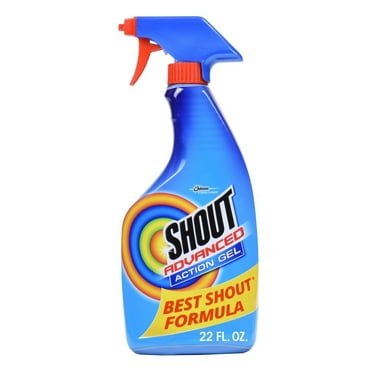 2X - Shout Advanced Action Gel Laundry Stain Remover Spray - 22 fl oz