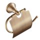 thumbnail image 1 of Portarrollos de papel higiénico Accesorios de baño Toallero de papel higiénico de bronce antiguo de latón, 1 of 1