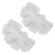 thumbnail image 1 of Wing Epaulet White Shoulder Boards Shoulder Jewelry for Music Festival Wedding Angel Costume Shoulder Pads, 1 of 4
