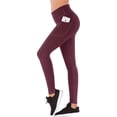 thumbnail image 2 of High Waist Yoga Pants with Pockets, Leggings for Women Tummy Control, Workout Leggings for Women 4 Way Stretch, 2 of 11