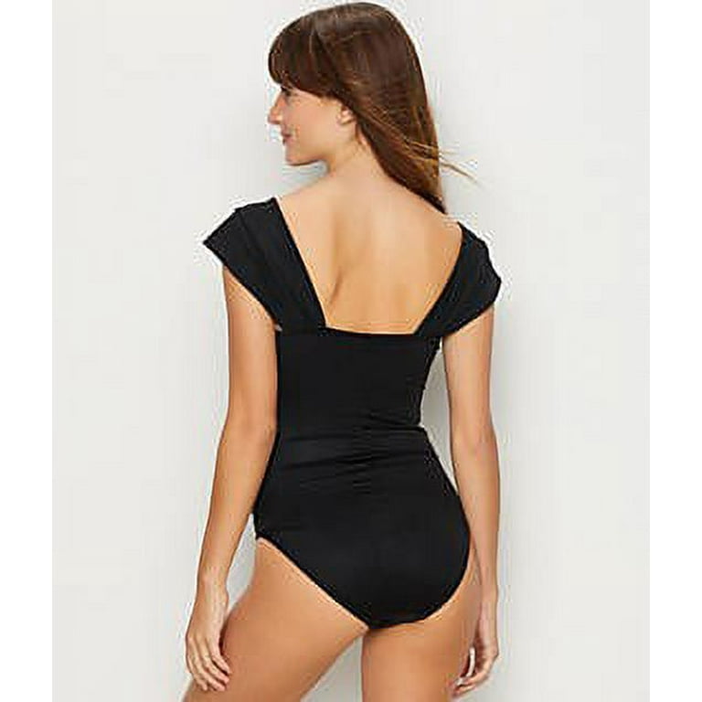 Magic Suit Magicsuit Solid Natalie Off The Shoulder One Piece Walmart