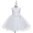 thumbnail image 2 of Godderr Baby Kids Girls Dresses for Girls 2-10Y Tulle Dress Princess Dress Women Wedding Guest Girls Dresses Girls' Dresses Flower Girl Dresses Evening Dress Flower Girl Dresses for Wedding, 2 of 7