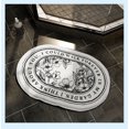 thumbnail image 4 of Alfombrilla de baño antideslizante de poliéster con absorción de agua, alfombrilla para puerta de baño, alfombrilla lavable para cocina, Suministros de limpieza para el hogar 50x80cm Tipo 5 Yuarrent HA066052-05, 4 of 6