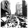 thumbnail image 2 of Chicago 1899. Na View Looking North On State Street In Chicago Illinois. Photographed In 1899. Print by, 2 of 4