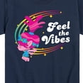 thumbnail image 3 of Trolls - Feel The Vibes - Toddler & Youth Short Sleeve Graphic T-Shirt, 3 of 5