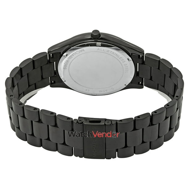 Michael Kors Slim Runway Black Dial Men s Watch MK8507 Walmart