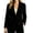 Black, variant on Womens Corduroy Blazer Jacket Casual One Button Lapel Long Sleeve Tailored Outerwear with Flap Pockets Regular Fit Beige M