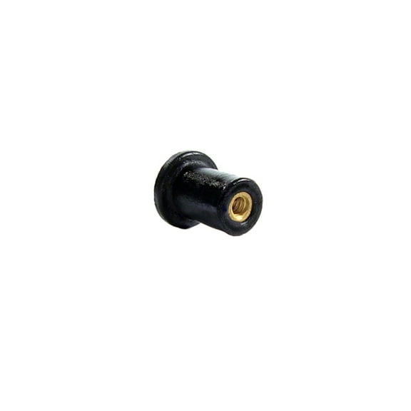 Expansion Rubber Well Nut 6-32 Thread Size, 5/16 in. dia. Hole Size - WN 1