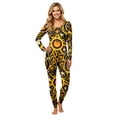 thumbnail image 3 of Matching Halloween Pajamas Set for Whole Family, Breathable Long Sleeve Halloween Family Pajamas with Pumpkin Skull Print, Fun Family Halloween Pajama Set Party, 3 of 6