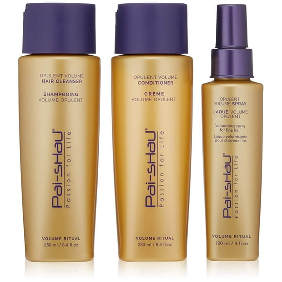 PAI SHAU VOLUME RITUAL GIFT SET Opulent Volume Hair Cleanser + Conditioner + Spray