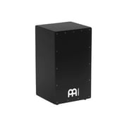 Meinl Percussion MCAJ200BK Stealth Cajon with Internal Snares - Black - Factory Second
