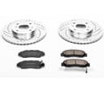 thumbnail image 3 of PowerStop Front Z23 Evolution Sport Carbon-Fiber Ceramic Brake Pad and Drilled & Slotted Rotor Kit Fits: ACURA Select Models K1237, 3 of 10