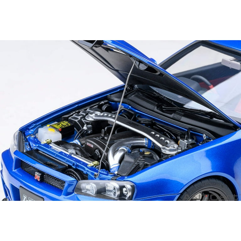 Autoart 1/18 Nissan Skyline GT-R R34 Nismo Z-TUNE RHD Bayside Blue