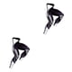 thumbnail image 4 of Jumpingount Pantalones apretados absorción de humedad sudor liberación mujeres Leggings rayas medias vibrantes pantimedias al aire libre Type6 NO6, 4 of 6