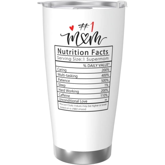 Mom Birthday Gifts From Daughter Son Husband, Mothers Day Gifts For Wife Women, Funny Gift 20 OZ Tumbler