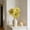 Yellow, variant on HCBY Artificial Gerbera Daisy Flowers for home decor, 3-piece silk flower bouquet with realistic petals, Multi-color options for wedding photography, Natural-looking fake flower arrangement