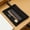 Black double layer, variant on Transparent Mesh Zipper Pouch Large Capacity Organizer Bag for Office Travel Storage Cosmetic Toiletry Pencil Case Essentials